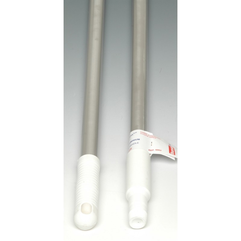 Manche aluminium BLANC