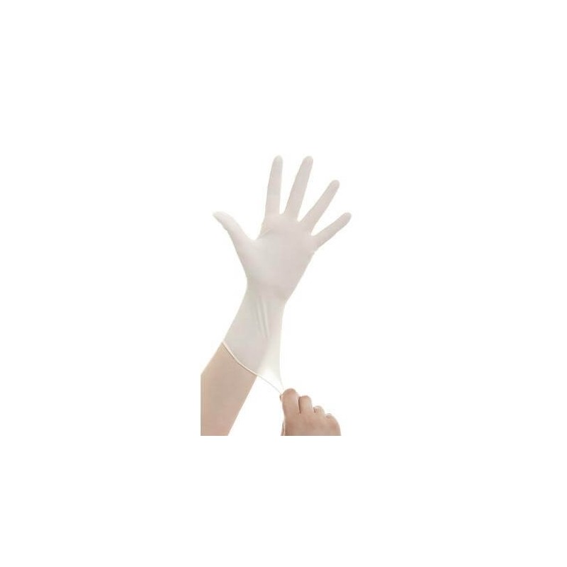Gant latex BLANC